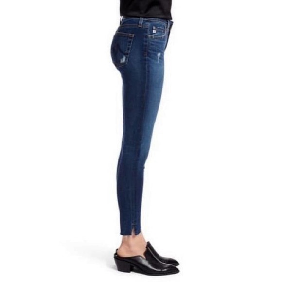AG Denim Womens The Legging Ankle Super Skinny Ankle Jeans Distressed - Picture 2 of 12